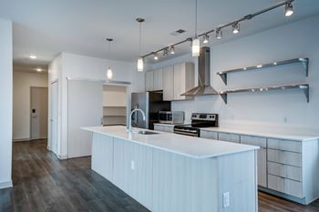 Modern kitchen with island